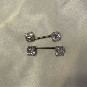 🆕Barbell earrings set